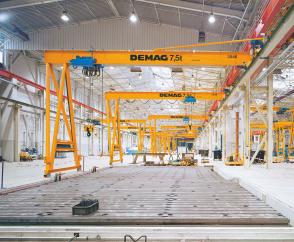 Demag Halbportalkranen