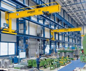 Zwei Wandlaufkrane EKWK