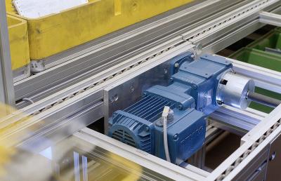 Angular geared motors