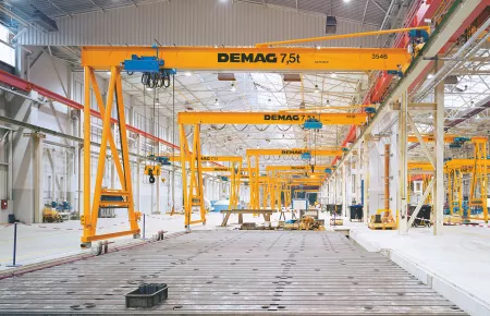 Demag Halbportalkranen