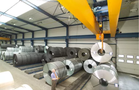 double-girder overhead travelling crane