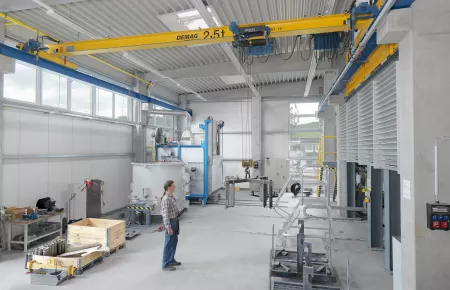 Per Funk bedient - Ausstattung mit Energiekettensystem