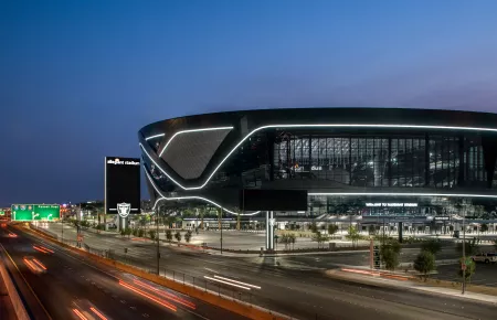 Das Las Vegas Stadion ist ein architektonisches Meisterwerk
