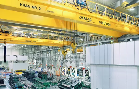 Process cranes for automotive industry 39140-9
